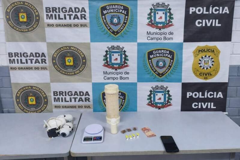 Ação conjunta das forças de segurança resulta em prisão por tráfico