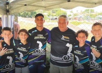 Pilotos de Campo Bom conquistam pódios na Copa Brasil de BMX Racing