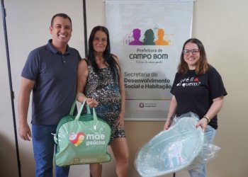 Gestantes recebem kit maternidade através do Programa Mãe Gaúcha