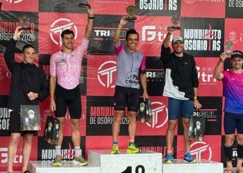 Campo-bonense conquista 3º lugar em etapa do Estadual de Triathlon