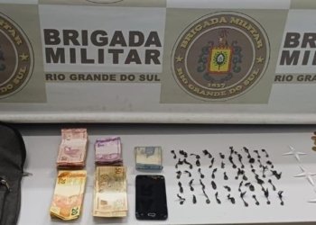 Homem é preso por tráfico de drogas no bairro Rio Branco