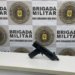 Arma artesanal é apreendida no bairro Barrinha