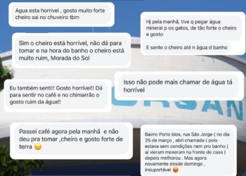 Moradores relatam gosto e odor na água em Campo Bom; Corsan explica causa