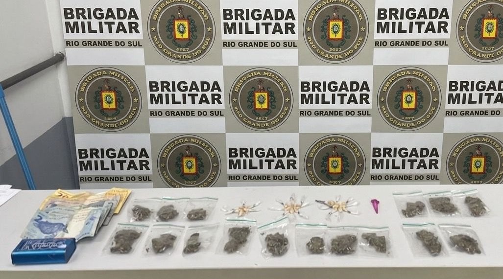 Homem é preso por tráfico de drogas no bairro Aurora