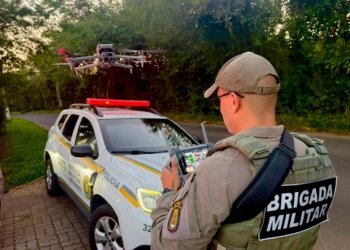 Brigada Militar de Campo Bom recebe drone para reforçar ações de segurança