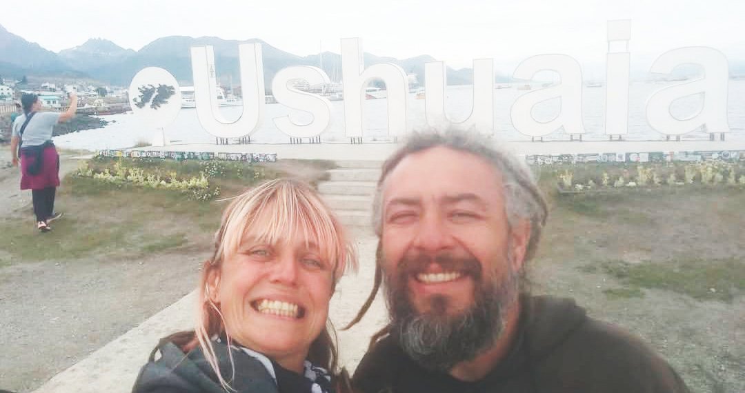 Casal campo-bonense chega à Cordilheira dos Andes de bicicleta em viagem pela América do Sul