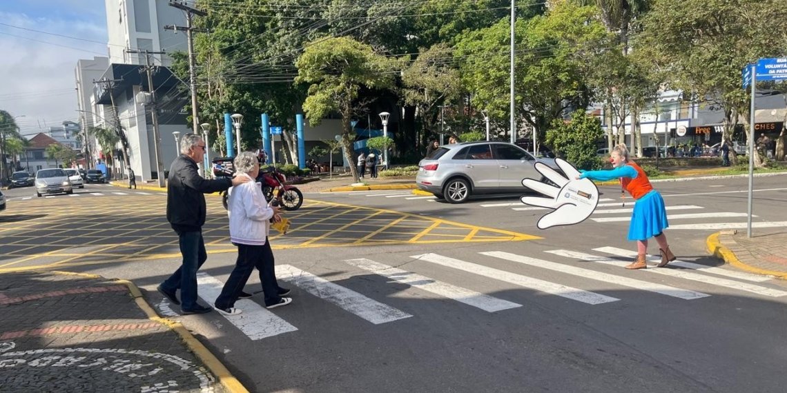 Ações de conscientização mobilizam o Departamento de Trânsito no Maio Amarelo