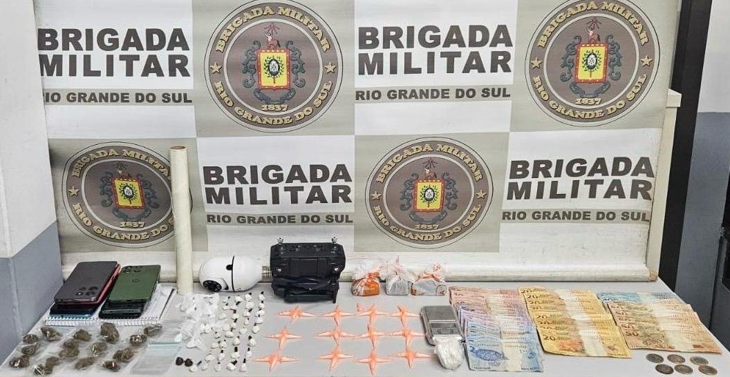 Três pessoas são presas por tráfico de drogas no Imigrante