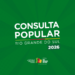 Sugestões de projetos para a Consulta Popular 2026 podem ser enviadas até o dia 17