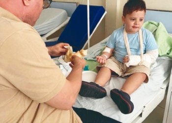 Pai mobiliza comunidade para custear tratamento de filho com osteossarcoma