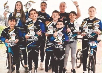 Team Zecão W7 conquista títulos nacionais e domina etapa do Gaúcho de BMX