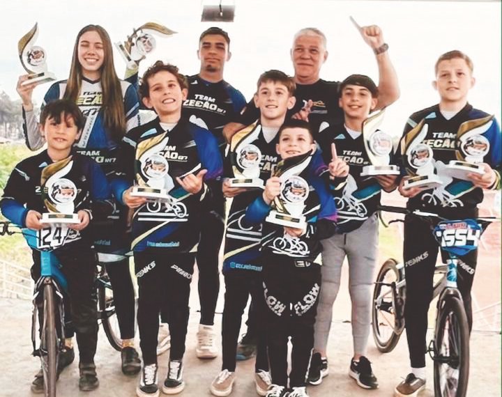 Team Zecão W7 conquista títulos nacionais e domina etapa do Gaúcho de BMX