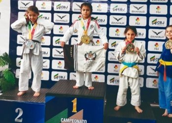 Campo Bom revela nova promessa do judô: aos 8 anos, Lara é ouro no Metropolitano