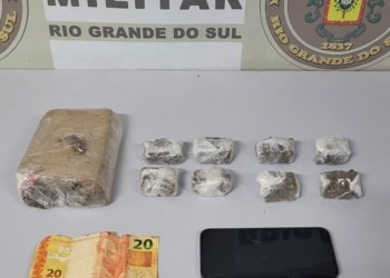 Homem é preso por tráfico de drogas após abordagem na Avenida dos Municípios