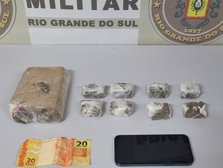 Homem é preso por tráfico de drogas após abordagem na Avenida dos Municípios