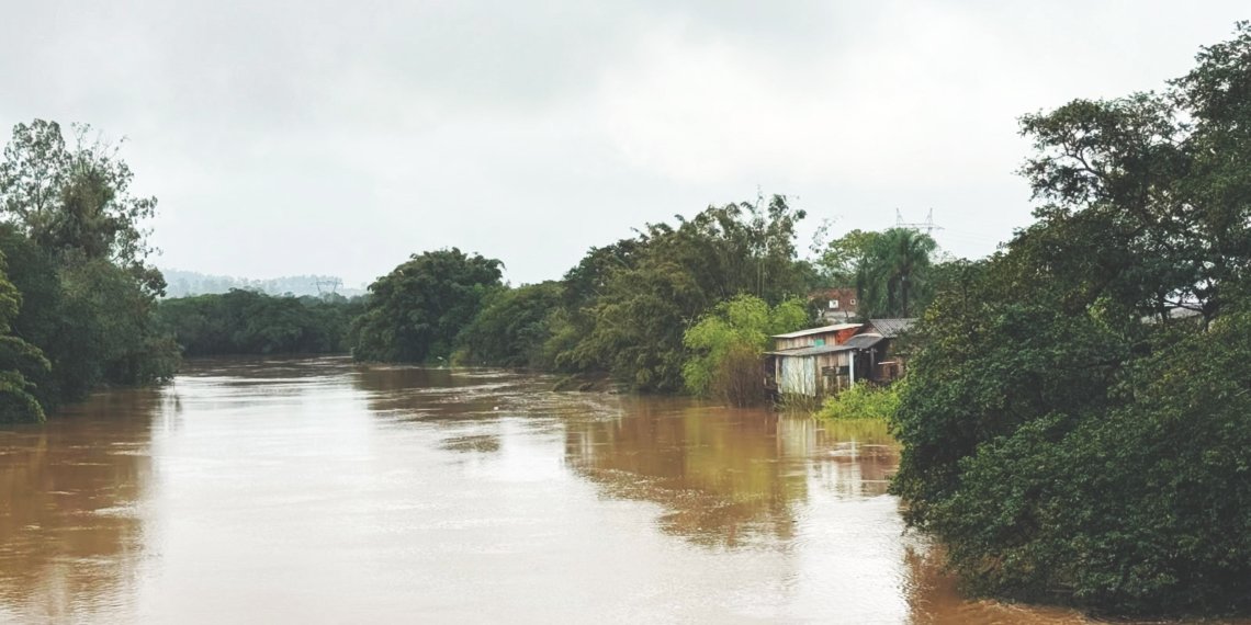 Campo Bom vive semana de extremos climáticos: calor histórico dá lugar a chuva intensa e elevação do Rio dos Sinos