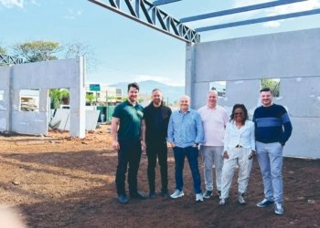 Obra da nova sede da Brigada Militar avança e marca início do Centro Integrado de Segurança Pública