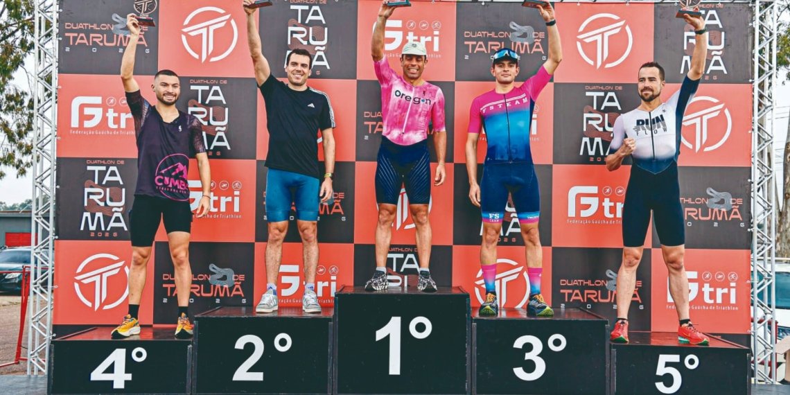 Campo-bonense conquista segundo lugar no Duathlon de Tarumã