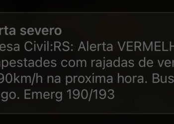Campo-bonenses recebem alerta severo da Defesa Civil durante a madrugada