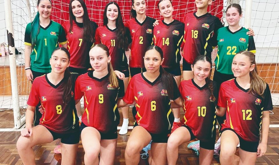 Tiradentes conquista a 6ª posição como melhor equipe de handebol feminino nos Jogos Escolares Brasileiros