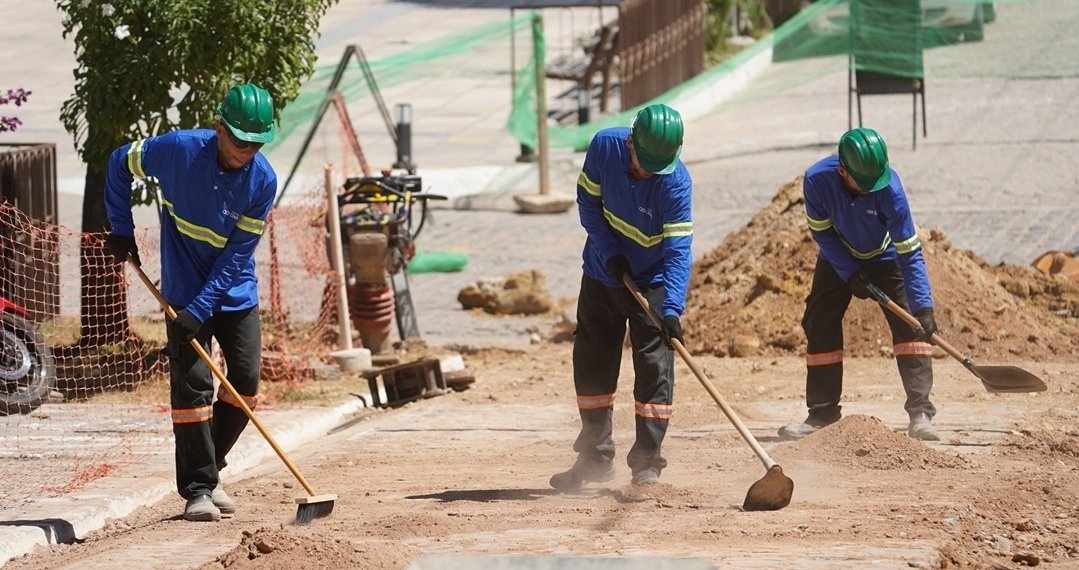 Corsan realiza obras para implantação da futura Estação de Tratamento de Esgoto no Mônaco