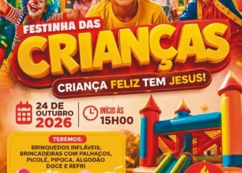 Um dia para celebrar a infância: igreja do bairro Vila Rica prepara festa para crianças