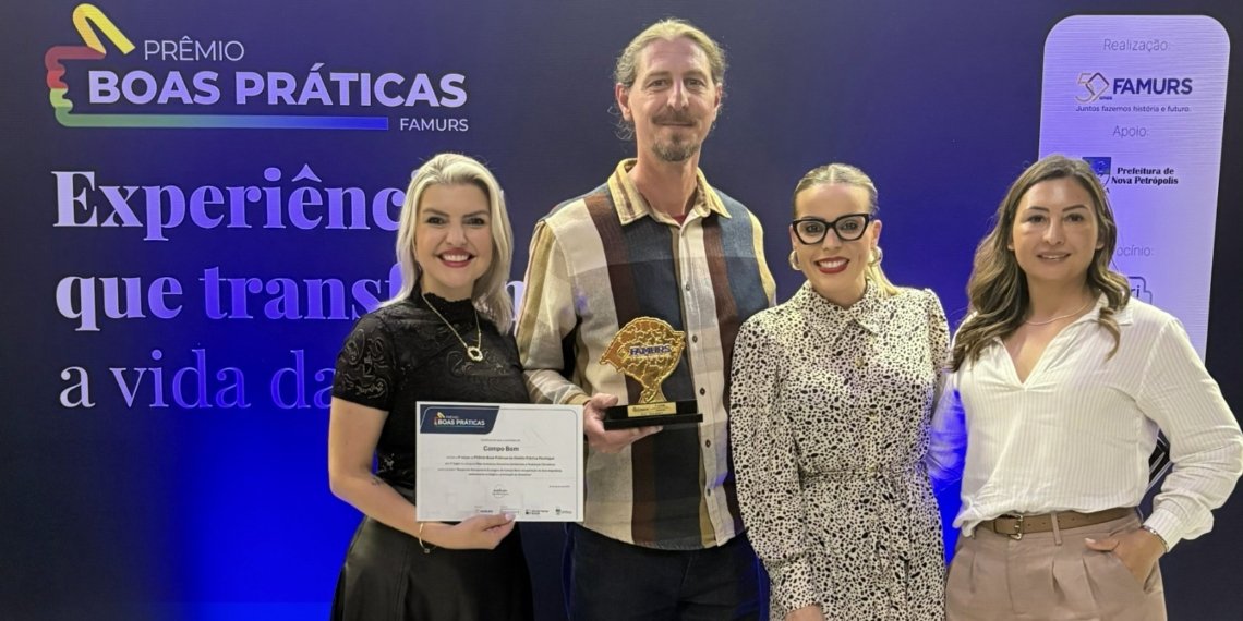 Campo Bom conquista primeiro lugar em prêmio de boas práticas na gestão pública