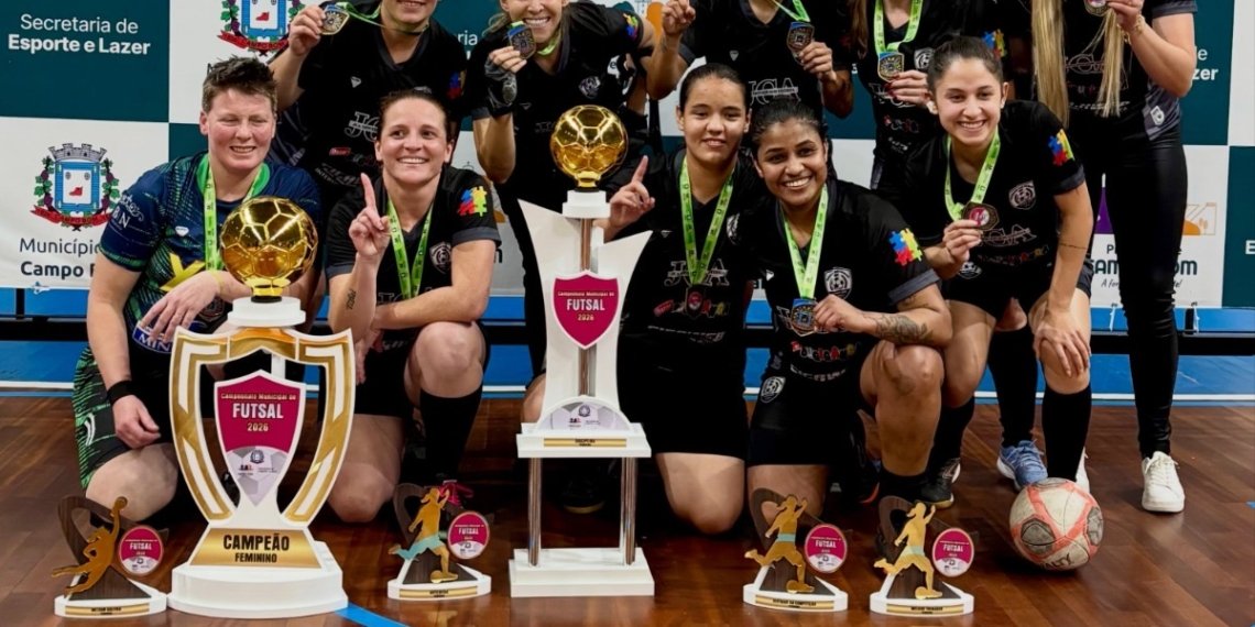 Resenha é campeã do Futsal Feminino e Jamaica leva o título do 55 anos