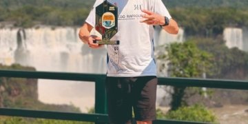 Campo-bonense Osvaldo Paiva conquista pódio na Maratona Internacional de Foz do Iguaçu